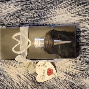 Wine Bottle Topper Heart Shape